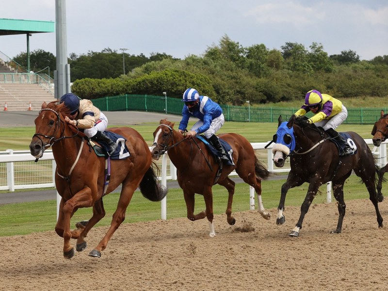 GLEN SHIEL (Hollie Doyle) wins at NEWCASTLE 27/6/20
Photograph by Grossick Racing Photography 0771 046 1723