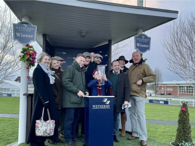 Chosen Hero owners receive prize Wetherby