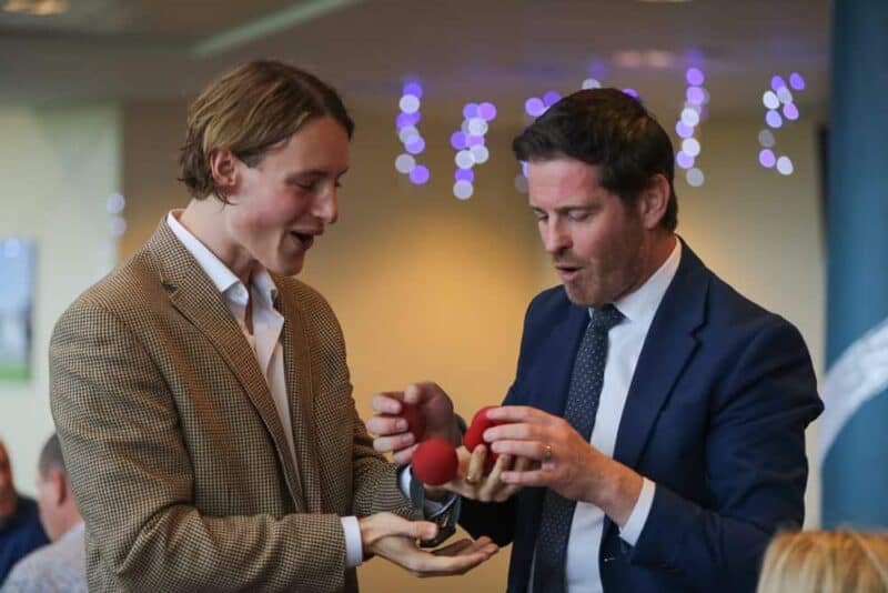 Magician with Theo