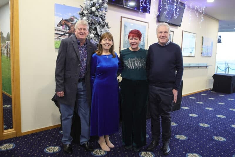 Guests attending Hambleton Racing's Christmas social event.