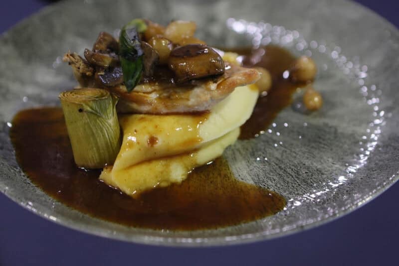 A close up of the main course at Doncaster Owners Day